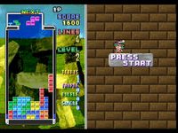 Tetris Plus sur Sega Saturn
